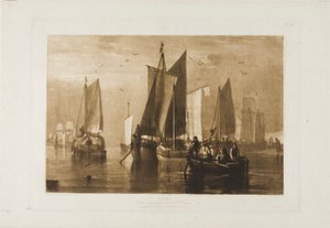 Calm, plate 44 from Liber Studiorum by Joseph Mallord William Turner