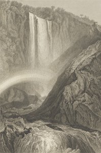 Cascade of Terni, c.1820 by Joseph Mallord William Turner