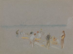 Cricket on the Goodwin Sands by Joseph Mallord William Turner