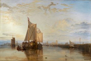Dort or Dordrecht: The Dort Packet-Boat from Rotterdam Becalmed by Joseph Mallord William Turner