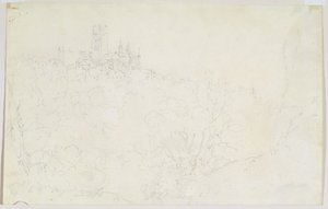 Durham, c.1801 by Joseph Mallord William Turner