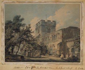 Finchley Church by Joseph Mallord William Turner