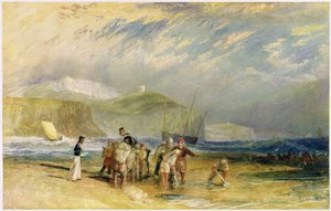 Folkestone Harbour and Coast to Devon, c.1830