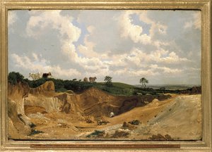Gravel Pit on Shotover Hill, near Oxford by Joseph Mallord William Turner