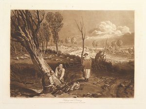 Hedging and Ditching, Liber Studiorum, part X, plate 47