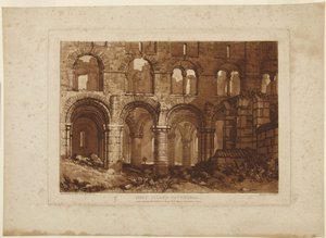 Holy Island Cathedral by Joseph Mallord William Turner