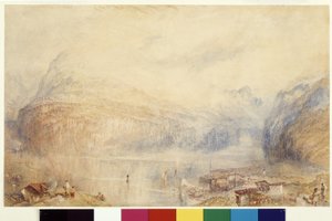 Lake of Lucerne from Brunnen by Joseph Mallord William Turner