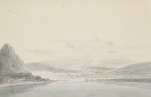 Landscape, after John Robert Cozens by Joseph Mallord William Turner