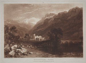Liber Studiorum: Bonneville, Savoy by Joseph Mallord William Turner