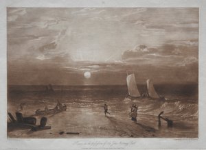 Liber Studiorum: Mildmay Sea-piece by Joseph Mallord William Turner