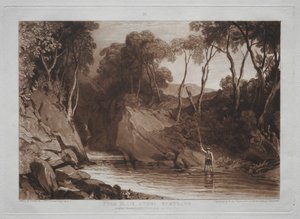 Liber Studiorum: Near Blain Athol, Scotland by Joseph Mallord William Turner