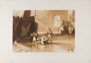 Marine Dabblers, plate 29 from Liber Studiorum