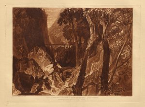 Mill near the Grand Chartreuse by Joseph Mallord William Turner