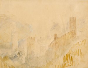 Oberwesel on the Rhine by Joseph Mallord William Turner