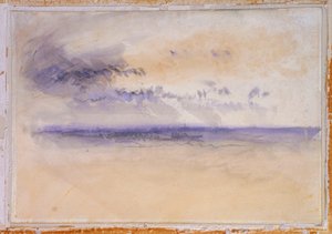 Off the Coast: Seascape and Clouds by Joseph Mallord William Turner