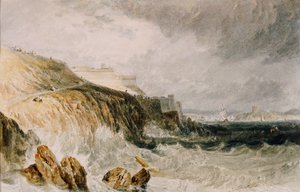 Plymouth Citadel, a Gale by Joseph Mallord William Turner