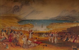 Plymouth, Devonshire, c1830 by Joseph Mallord William Turner