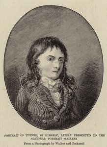 Portrait of Turner, by Himself, Lately Presented to the National Portrait Gallery