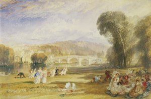 Richmond Hill and Bridge, Surrey, c.1831 by Joseph Mallord William Turner