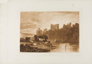 River Wye, plate 48 from Liber Studiorum