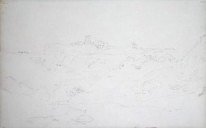 Scarborough Castle, c.1801 by Joseph Mallord William Turner