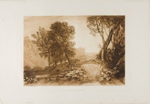 Solitude, plate 53 from Liber Studiorum by Joseph Mallord William Turner
