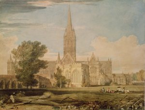 South View of Salisbury Cathedral by Joseph Mallord William Turner