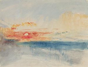Sunset by Joseph Mallord William Turner
