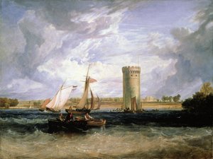 Tabley, the Seat of Sir J.F. Leicester Bt.: Windy Day