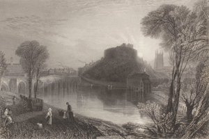 Tamworth Castle, Staffordshire by Joseph Mallord William Turner