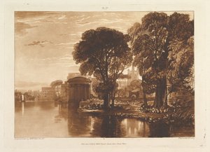 The Alcove, Isleworth Liber Studiorum, Part XIII, Plate 63 by Joseph Mallord William Turner