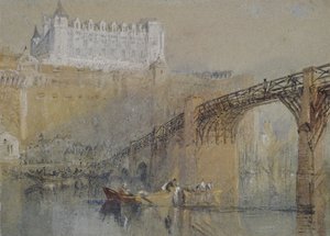 The Château of Amboise by Joseph Mallord William Turner