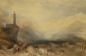 The Splugen Pass by Joseph Mallord William Turner
