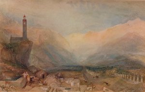 The Splugen Pass by Joseph Mallord William Turner