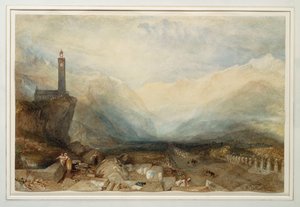 The Splugen Pass by Joseph Mallord William Turner