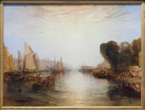 The regatta, with the royal yacht squadron by Joseph Mallord William Turner