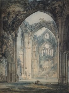 Transept of Tintern Abbey, Monmouthshire by Joseph Mallord William Turner