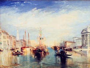 Venice, from the Porch of the Madonna della Salute by Joseph Mallord William Turner