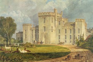 View of Hampton Court from the North-west
