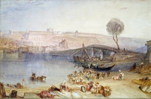 View of the site and the castle of Saint Germain en Laye