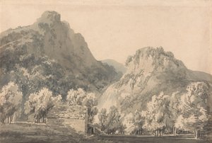 Waterfall of Lodore, Cumberland by Joseph Mallord William Turner