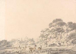 Windsor Castle and Park with Deer by Joseph Mallord William Turner