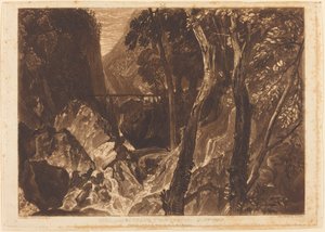 Mill near the Grand Chartreuse by Joseph Mallord William Turner and Warren B. Davis