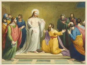 Copy of Altarpiece by John King in St Thomas