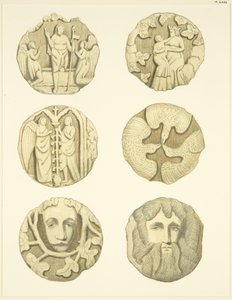 Groin stones (bosses) in ceiling of Redcliffe Church