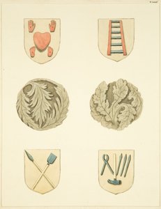 Groin Stones (Bosses) in Ceiling of Redcliffe Church by Joseph Manning