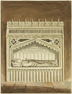 Monument of Miles Salley, Bishop of Llandaff, near the altar of St Mark