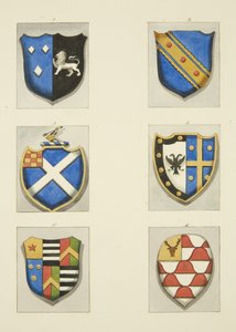 Monumental coats of arms in All Saints