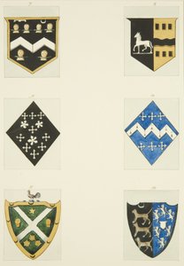 Monumental coats of arms in St Michael