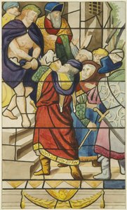 Stained glass in St Mark